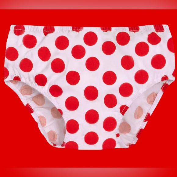 New DISNEY Baby Minnie Mouse Red  Infant 12-18 M Dress - Picture 4 of 16